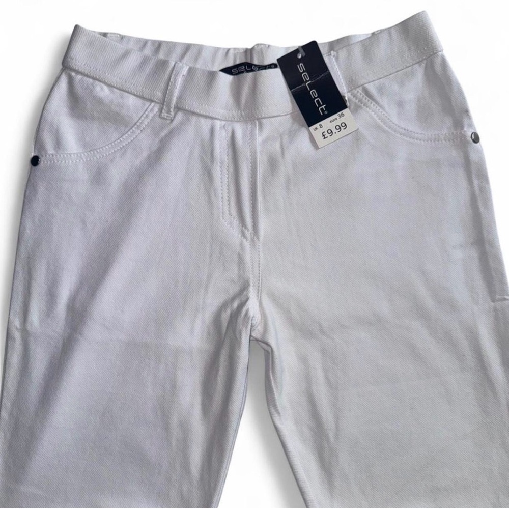 NWT Select White Jean Jeggings – Size 4 (Euro 36)
